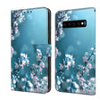 For Samsung Galaxy S10 Crystal 3D Shockproof Protective Leather Phone Case(Plum Flower) - free shipping - PMC TechLife - Order now!