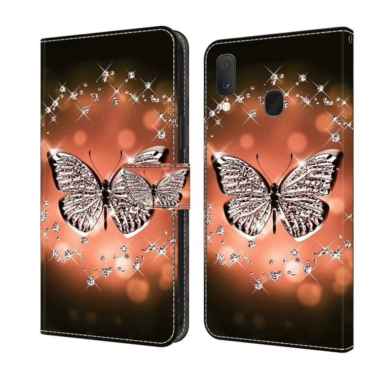 For Samsung Galaxy S10e Crystal 3D Shockproof Protective Leather Phone Case(Crystal Butterfly) - free shipping - PMC TechLife - Order now!