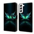 For Samsung Galaxy S22 Crystal 3D Shockproof Protective Leather Phone Case(Reflection Dutterfly) - free shipping - PMC TechLife - Order now!