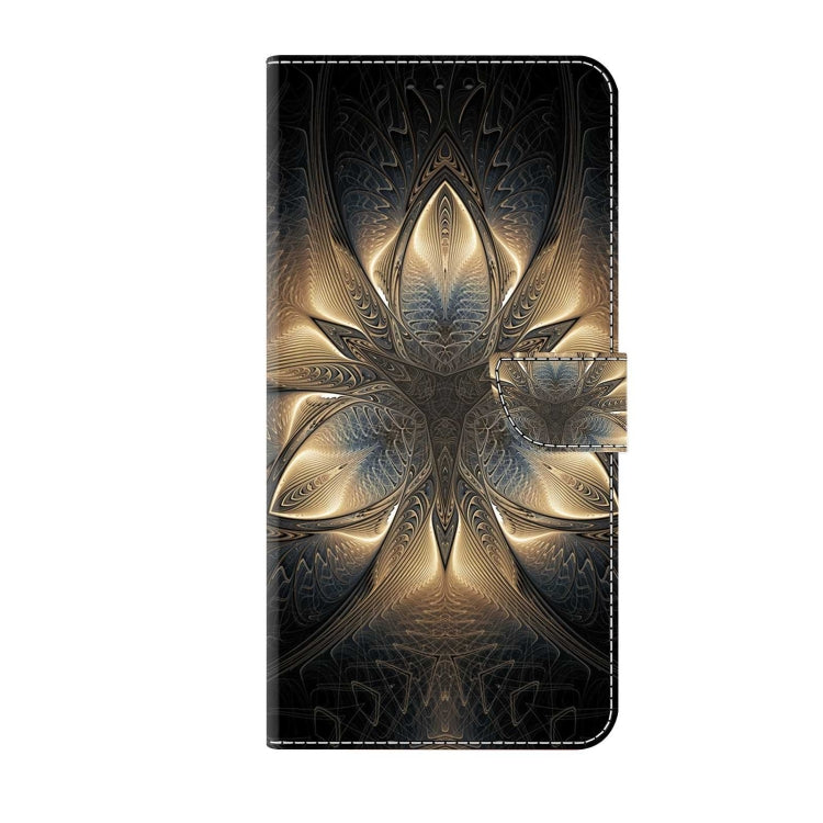 For Samsung Galaxy S23 Ultra Crystal 3D Shockproof Protective Leather Phone Case(Luminous Building)