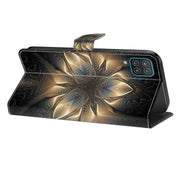 For Samsung Galaxy S23 Ultra Crystal 3D Shockproof Protective Leather Phone Case(Luminous Building)
