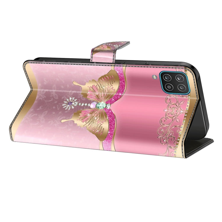 For Samsung Galaxy S23+ Crystal 3D Shockproof Protective Leather Phone Case(Pink Bottom Butterfly) - free shipping - PMC TechLife - Order now!