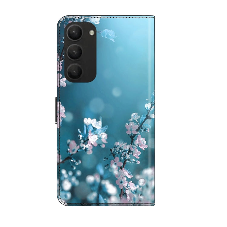 For Samsung Galaxy S23+ Crystal 3D Shockproof Protective Leather Phone Case(Plum Flower) - free shipping - PMC TechLife - Order now!