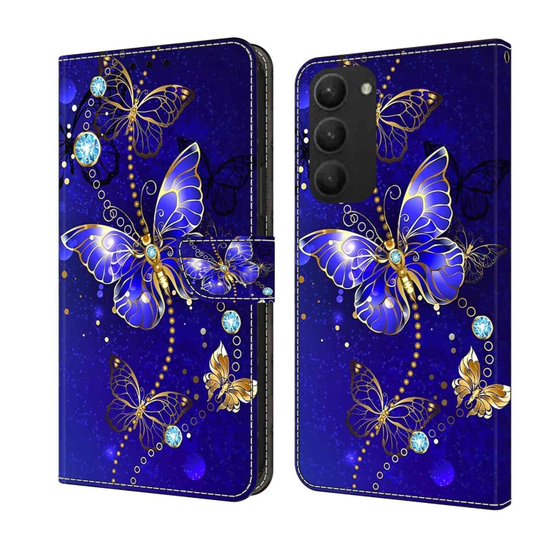 For Samsung Galaxy S23+ Crystal 3D Shockproof Protective Leather Phone Case(Diamond Butterfly) - free shipping - PMC TechLife - Order now!