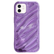 For iPhone 12 Laser Sequin Waves TPU Phone Case(Purple) - free shipping - PMC TechLife - Order now!