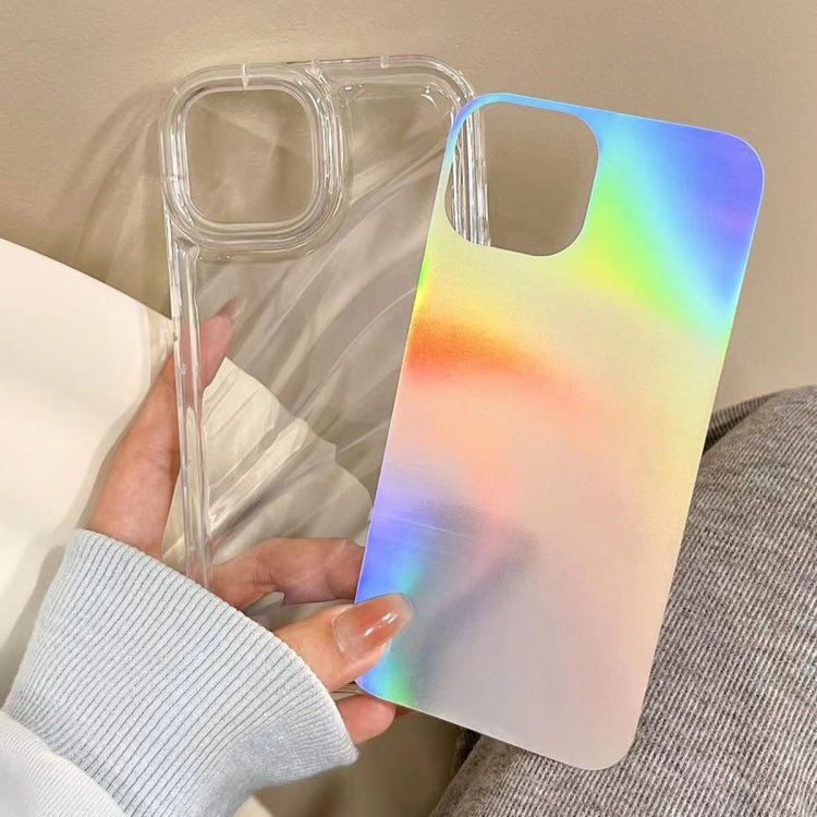 For iPhone 11 Laser Sequin Waves TPU Phone Case(Transparent)