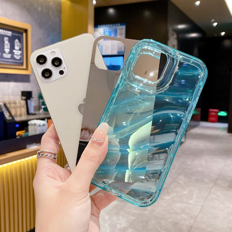 For iPhone 11 Pro Laser Sequin Waves TPU Phone Case(Blue) - free shipping - PMC TechLife - Order now!