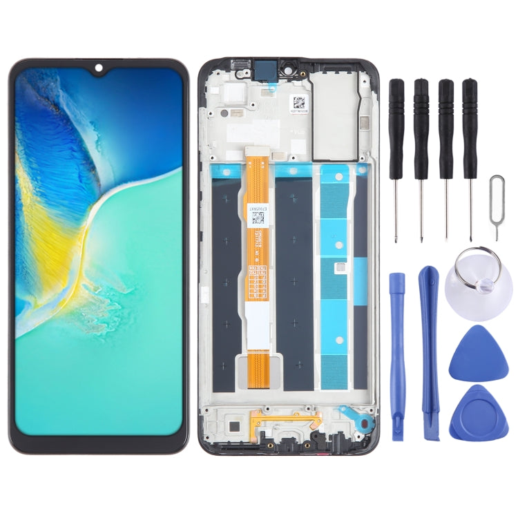 OEM LCD Screen For vivo Y15c / Y15s Digitizer Full Assembly with Frame - free shipping - PMC TechLife - Order now!