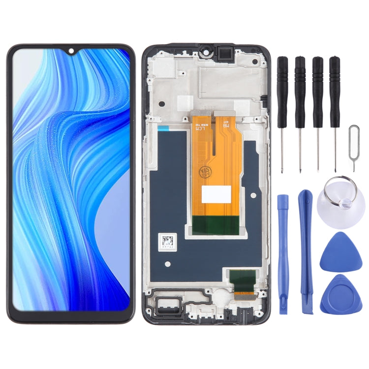 OEM LCD Screen For Realme V20 Digitizer Full Assembly with Frame