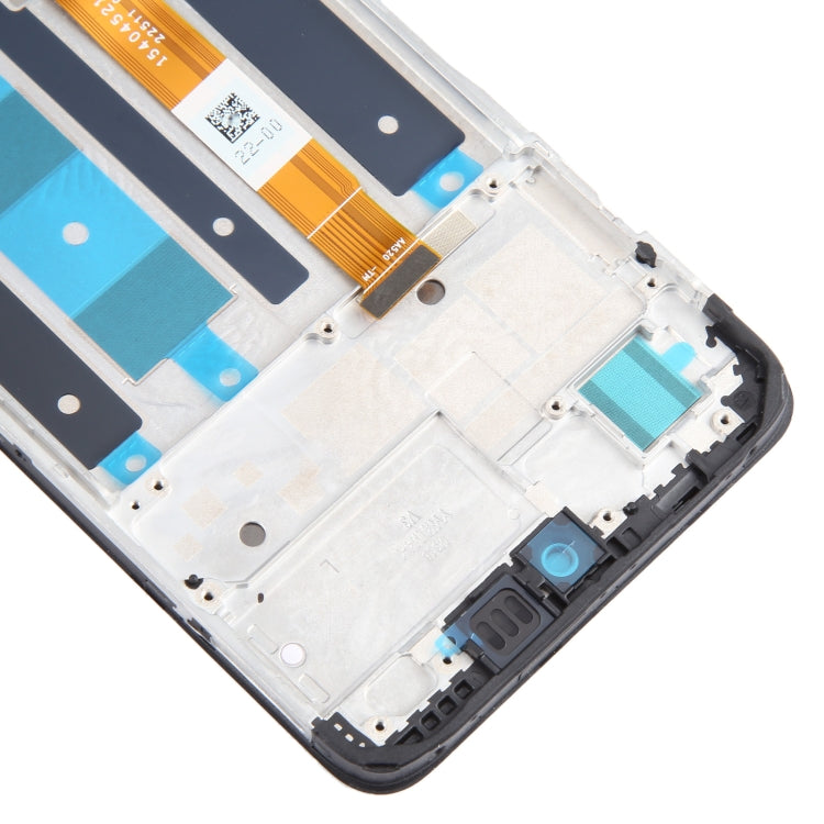 For Realme C55 OEM LCD Screen Digitizer Full Assembly with Frame