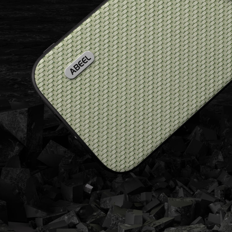 For iPhone 15 Pro Max ABEEL Carbon Fiber Texture Protective Phone Case(Green) - free shipping - PMC TechLife - Order now!