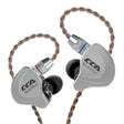 CCA CCA-C10 3.5mm Gold Plated Plug Ten Unit Hybrid Wire-controlled In-ear Earphone, Type:without Mic(Charm Black) - free shipping - PMC TechLife - Order now!