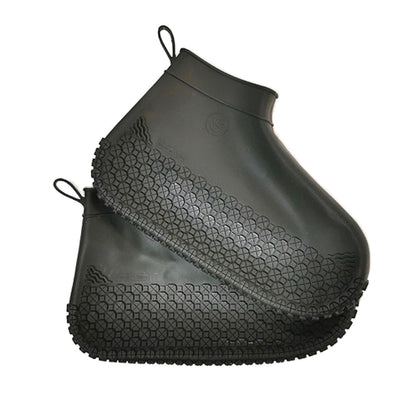 Silicone Non-slip Thickened Wear-resistant Waterproof Shoe Boots Cover, Size:M(Black) - Rainshoes & Shoe Covers by PMC Jewellery | Online Shopping South Africa | PMC Jewellery | Buy Now Pay Later Mobicred
