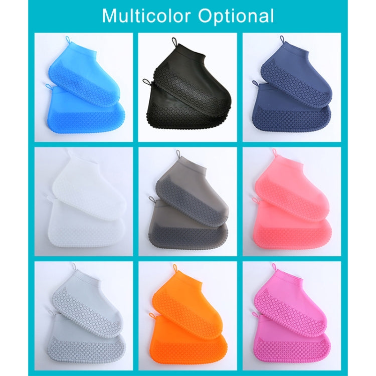 Silicone Non-slip Thickened Wear-resistant Waterproof Shoe Boots Cover, Size:M(Black) - Rainshoes & Shoe Covers by PMC Jewellery | Online Shopping South Africa | PMC Jewellery | Buy Now Pay Later Mobicred