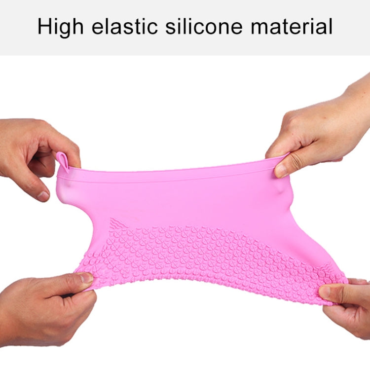 Silicone Non-slip Thickened Wear-resistant Waterproof Shoe Boots Cover, Size:M(Black) - Rainshoes & Shoe Covers by PMC TechLife | Online Shopping South Africa | PMC TechLife | Buy Now Pay Later Mobicred