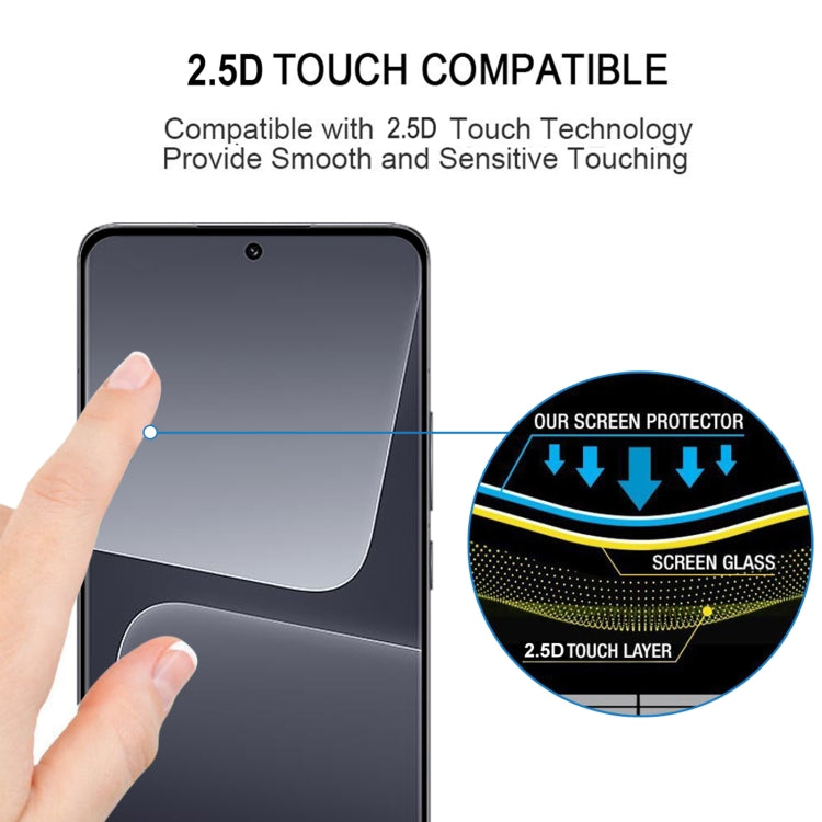 For Xiaomi 13 Pro 25pcs Full Glue 3D Curved Edge Full Screen Tempered Glass Film - 13 Pro Tempered Glass by PMC TechLife | Online Shopping South Africa | PMC TechLife