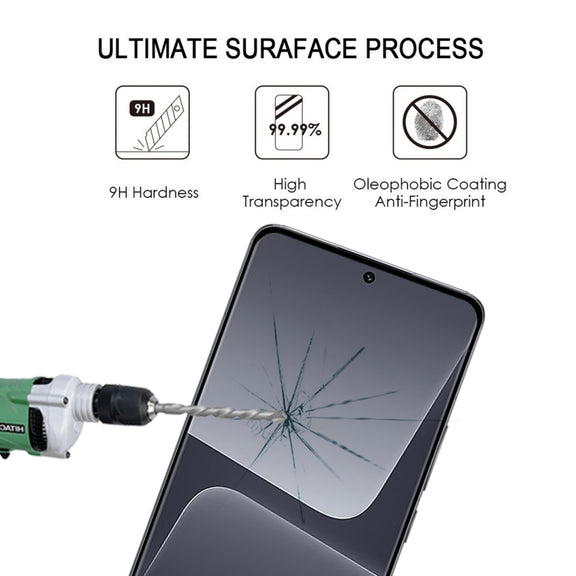 For Xiaomi 13 Pro 25pcs Full Glue 3D Curved Edge Full Screen Tempered Glass Film