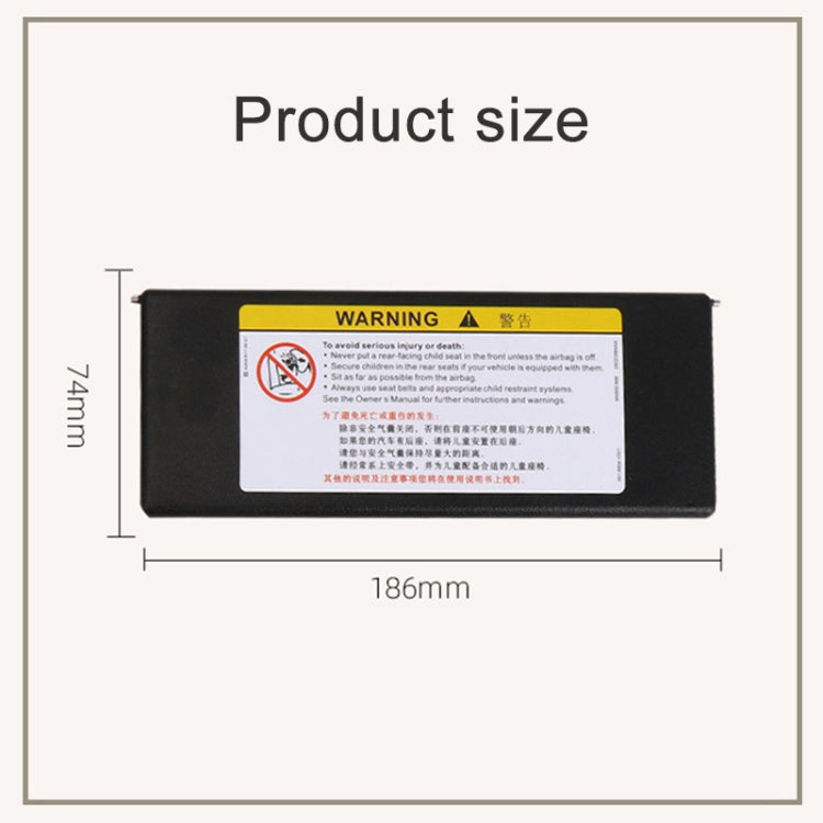 For Peugeot 308 2010-2022 Left-hand Drive Car Sun Visor Makeup Mirror Cover 98177070(Light Beige) - Sunglasses & Glasses Clips by PMC TechLife | Online Shopping South Africa | PMC TechLife