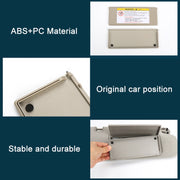 For Peugeot 308 2010-2022 Left-hand Drive Car Sun Visor Makeup Mirror Cover 98177070(Light Beige)