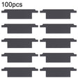 For iPhone XS 100set Battery Black Adhesive Strip Sticker - Others by PMC TechLife | Online Shopping South Africa | PMC TechLife | Buy Now Pay Later Mobicred