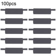 For iPhone 11 Pro Max 100set Battery Black Adhesive Strip Sticker - Others by PMC TechLife | Online Shopping South Africa | PMC TechLife