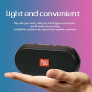 T&G TG179 Outdoor Multifunctional Wireless Bluetooth Speaker Support USB / TF / FM(Red)
