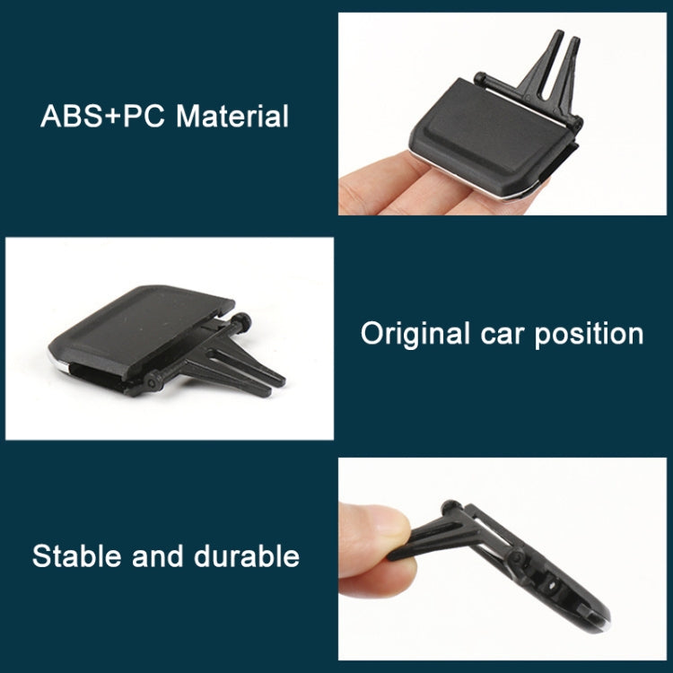 For Volkswagen Tiguan L 17-21 Car Air Conditioning Air Outlet Paddle, Left Driving(Left Side)