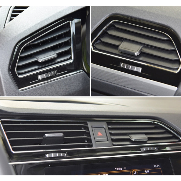 For Volkswagen Tiguan L 17-21 Car Air Conditioning Air Outlet Paddle, Left Driving(Middle-Left)