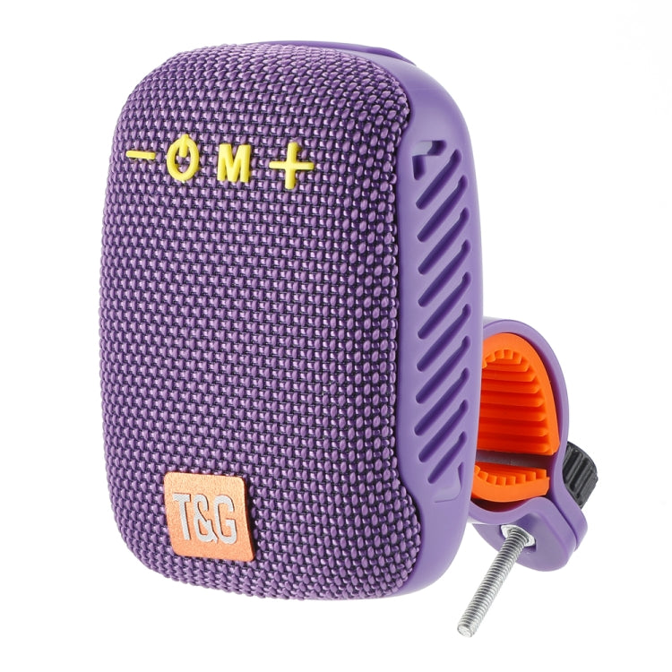 T&G TG-392 Outdoor Bicycle TWS Wireless Bluetooth IPX5 Waterproof Speaker(Purple) - Waterproof Speaker by T&G | Online Shopping South Africa | PMC TechLife | Buy Now Pay Later Mobicred