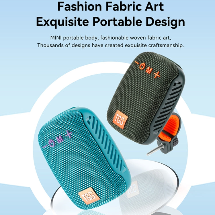 T&G TG-392 Outdoor Bicycle TWS Wireless Bluetooth IPX5 Waterproof Speaker(Grey) - Waterproof Speaker by T&G | Online Shopping South Africa | PMC TechLife