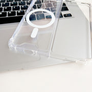 For Samsung Galaxy Z Fold5 5G Magsafe Magnetic Transparent Shockproof Phone Case