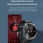 ET450 1.39 inch IP67 Water-resistant Silicone Band Smart Watch, Support ECG / Non-invasive Blood Glucose Measurement(Red)