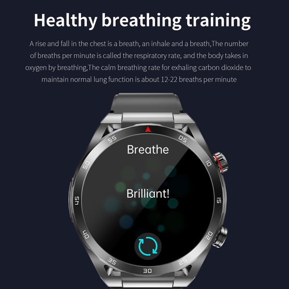 ET450 1.39 inch IP67 Water-resistant Silicone Band Smart Watch, Support ECG / Non-invasive Blood Glucose Measurement(Black)