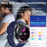 ET450 1.39 inch IP67 Water-resistant Silicone Band Smart Watch, Support ECG / Non-invasive Blood Glucose Measurement(Red)