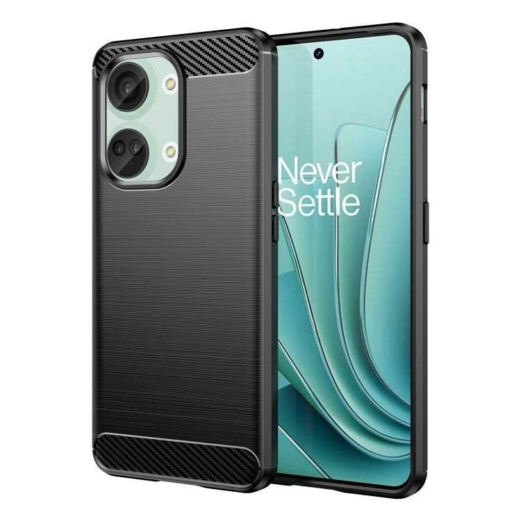 For OnePlus Nord 3 Brushed Texture Carbon Fiber TPU Phone Case(Black) - free shipping - PMC TechLife - Order now!