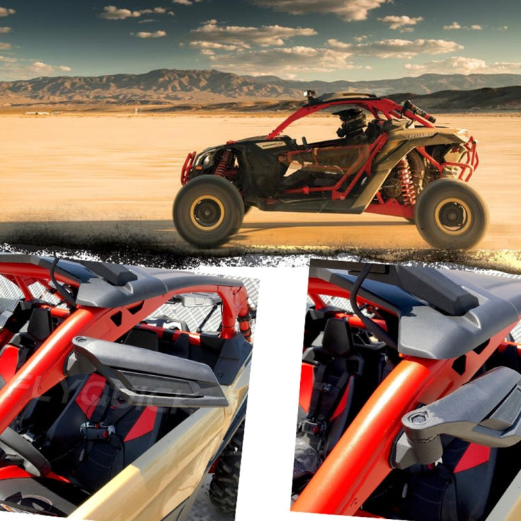 For Can-Am BRP UTV Maverick X3 Off-Road Vehicle Rearview Mirror, Model:UTV-17B Upgrade