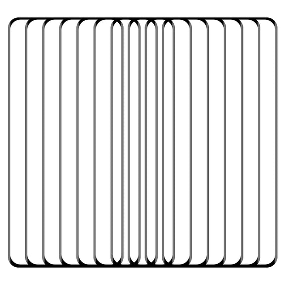 For Xiaomi 13T 25pcs 9H HD 3D Curved Edge Tempered Glass Film(Black)