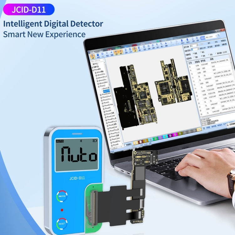 JCID D11 Multifunctional PCB Intelligent Digital Detector - free shipping - PMC Jewellery - Order now!