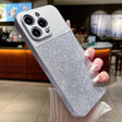 For iPhone 14 Pro Metallic Glitter Powder Shockproof Phone Case(Grey) - free shipping - PMC TechLife - Order now!