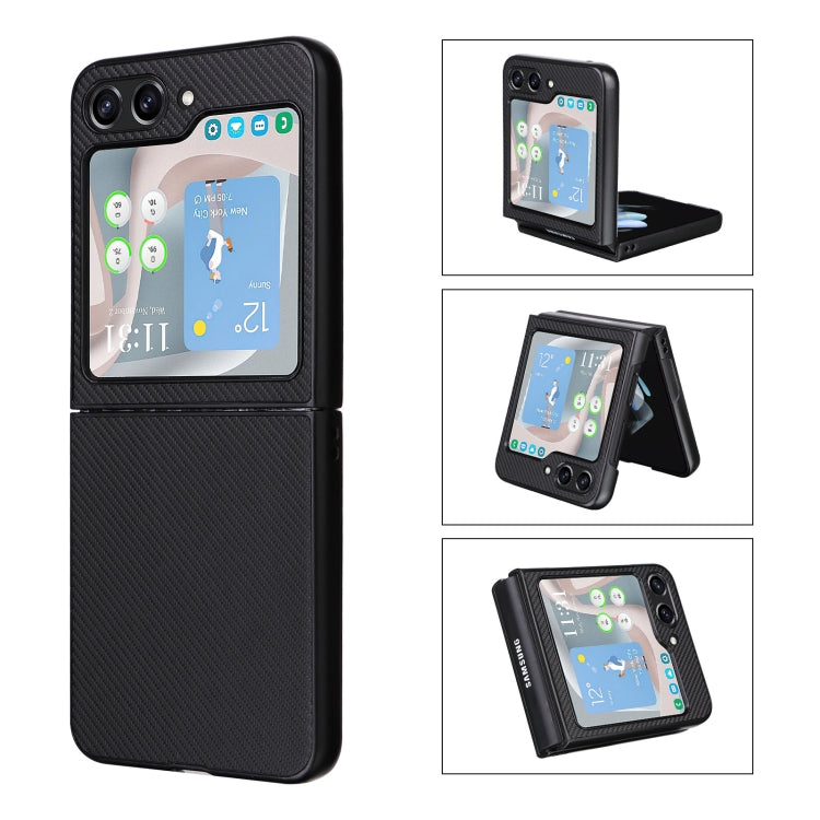 For Samsung Galaxy Z Flip5 5G PU Leather PC Phone Case(Black) - free shipping - PMC TechLife - Order now!