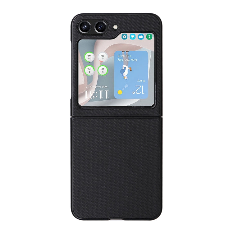 For Samsung Galaxy Z Flip5 5G PU Leather PC Phone Case(Black) - free shipping - PMC TechLife - Order now!