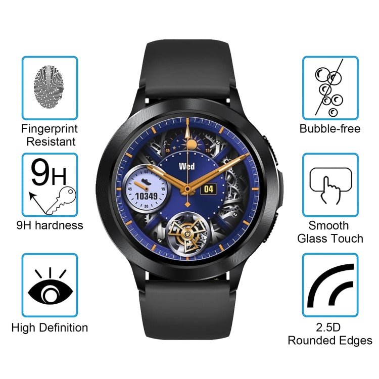 For Zeblaze Btalk 2 10pcs 0.26mm 2.5D 9H Tempered Glass Film Watch Screen Protector - Screen Protector by PMC TechLife | Online Shopping South Africa | PMC TechLife