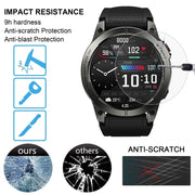 For Zeblaze Stratos 3 10pcs 0.26mm 2.5D 9H Tempered Glass Film Watch Screen Protector
