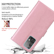 For Samsung Galaxy S23+ 5G Rose Embossed Flip PU Leather Phone Case(Rose Gold)
