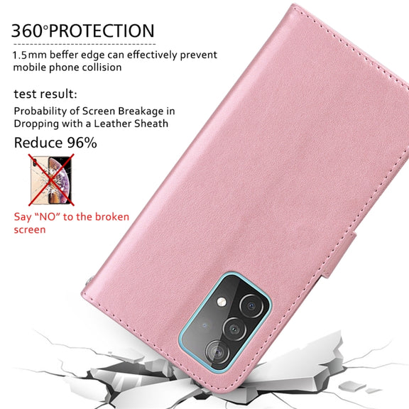 For Samsung Galaxy S23+ 5G Rose Embossed Flip PU Leather Phone Case(Rose Gold)
