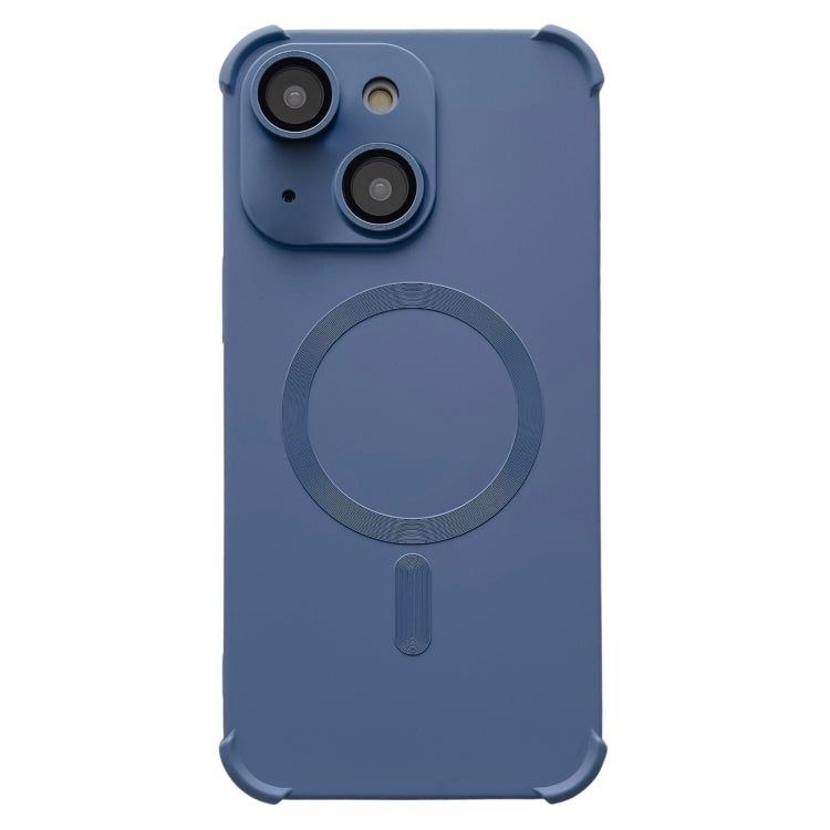 For iPhone 13 Four Corner Shockproof Skin Feel MagSafe Magnetic Phone Case(Grey) - free shipping - PMC TechLife - Order now!