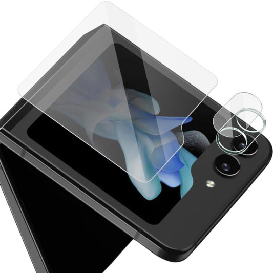 For Samsung Galaxy Z Flip5 5G imak Integrated Rear Camera Lens Tempered Glass Film + Glass Rear Screen Sticker - free shipping - PMC Jewellery - Order now!