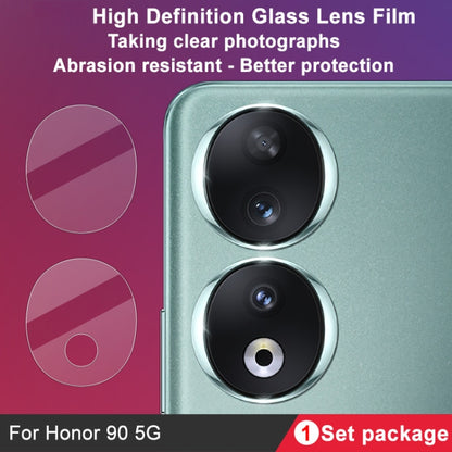 For Honor 90 5G IMAK Rear Camera Glass Lens Film, 1 Set Package - free shipping - PMC Jewellery - Order now!