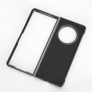 For Tecno Phantom V Fold Litchi Texture Back Cover Phone Case(Brown)