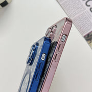 For iPhone 13 Pro Max Electroplated Circuit Board Pattern MagSafe Phone Case(Gold)
